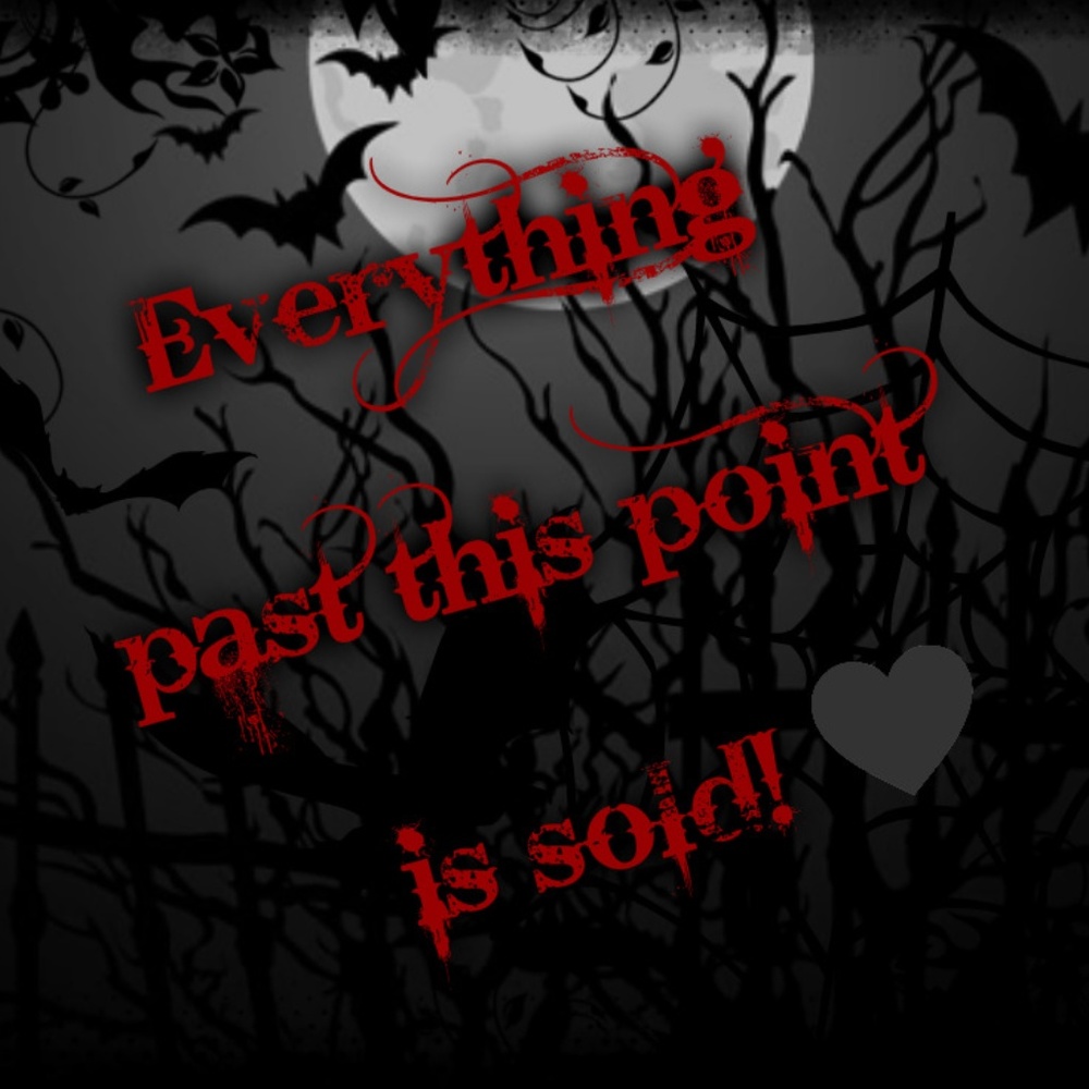 ♥•♥ Everything Past This Point is Sold! ♥•♥